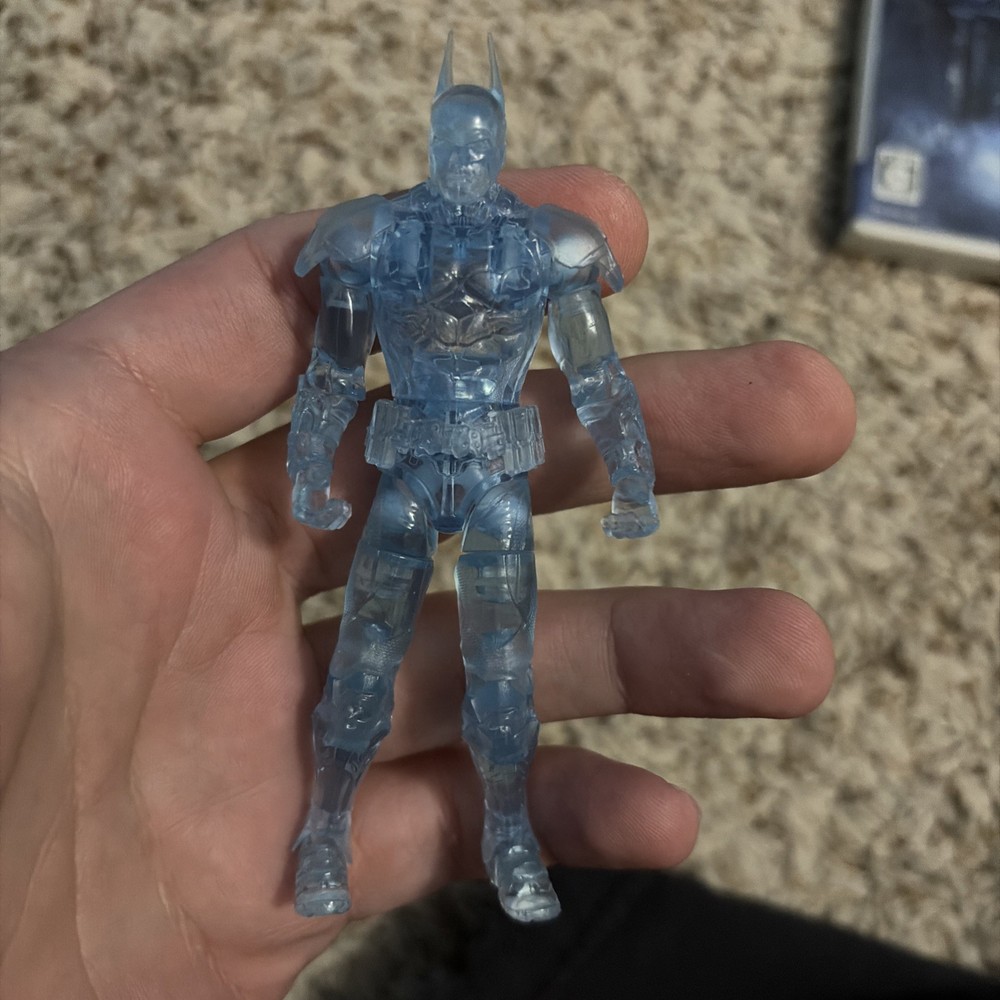 F5 blind box Icy Batman figure fully assembled, no cape
