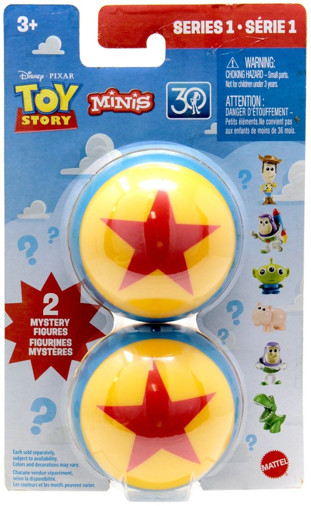 Toy Story MINIS Series 1 2-Pack [2 RANDOM Figures 30th Anniversary]