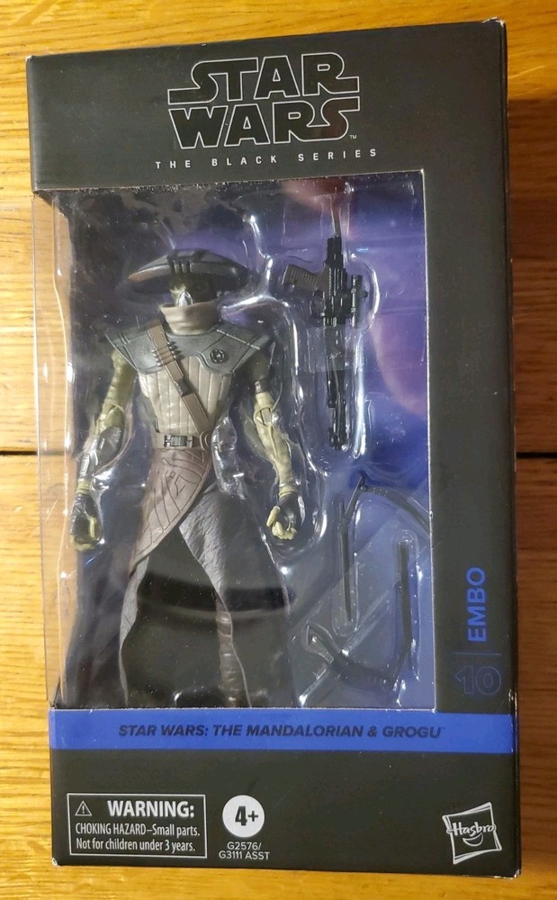 Star Wars The Black Series EMBO Mandalorian Grogu 6″ Bounty Hunter Action Figure