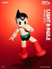 Gong Astro Boy Mighty Atom Diecast Action Figure