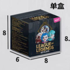 LEAGUE OF LEGENDS X SOAP STUDIO KEYCAPS SERIES BLIND BOX New