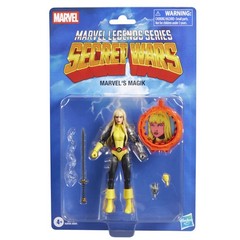 Marvel Legend Secret Wars Magik Retro X-Men 6 Inch Action Figure Shield