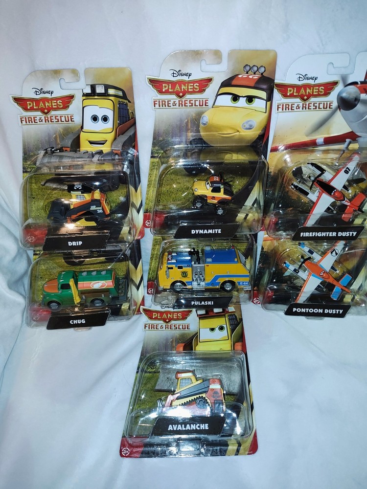 Disney Planes, Fire & Rescue 2014 Lot Of 7 Vehicles New In Package Price Firm
