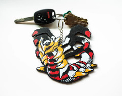 Lucario, Greninja, Giratina, Electivire, Darkrai, Keychain Pack. 3D Printed