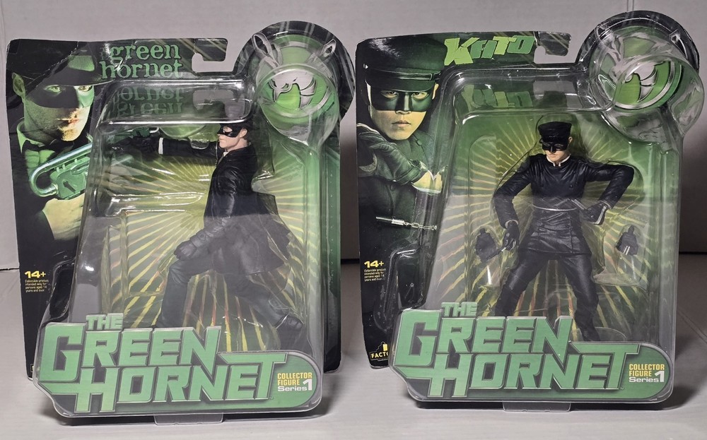 Green Hornet & Kato Factory Ent. 2 Figure Set New