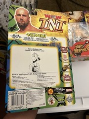 WCW Action Figure TNT T-Shirts ‘N Tattoos Complete Set Of 4 Sealed Vampiro 2000