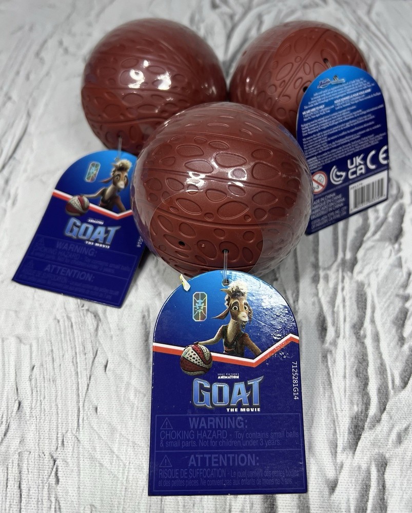 GOAT THE MOVIE 2.5″ Blind Mystery Figure Roarball Jada Toys – 3 Balls with tags