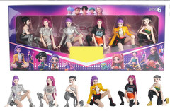 KPop Demon Hunters6Pcs Figurines,Collectable Figure,Holiday Creative Colorful