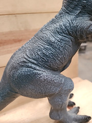T-Rex Large Rubber Dinosaur Fun Non-Mechanical Toy 2011 Detailed/Realistic Vtg