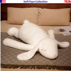 Giant Bunny Plush Toy Long Stuffed Rabbit Pillow Kids Gift