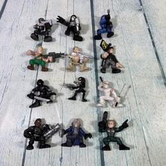 2008 Hasbro GI Joe & Cobra Combat Heroes Action Figures Lot of 12 Pieces