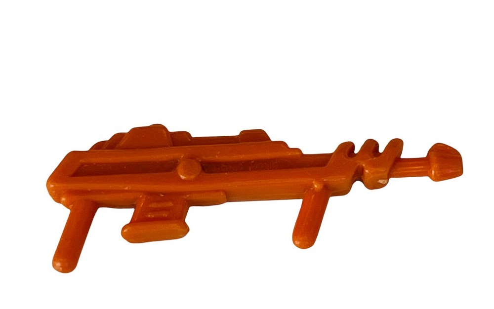 Castle Grayskull Masters Universe vtg figure Mattel accessory weapon Gun Orange