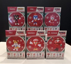 Jakks Pacific 2023 2.5 Inch Sonic the Hedgehog Christmas Set COMPLETE