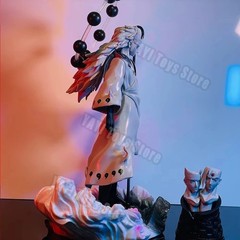 Naruto Anime Figure Model 28cm Uchiha Madara Action Figure PVC Statue Toys Gift