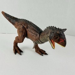 Mattel Jurassic World Battle Chompin’ Carnotaurus Epic Attack Light Sounds Works