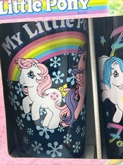 2013 G1 My Little Pony 16oz Glassware Rare HTF