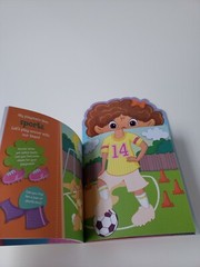 My Dress-up Playmate Girl Fun Sticker Play Book Sports Music Dancing Art Soccer