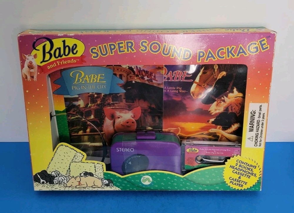 Vintage 1998 Babe And Friends Super Sound Package – New