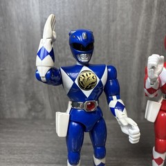Power Rangers: Karate Chop Action (1994) set of 4 Red Black Yellow Blue Figures