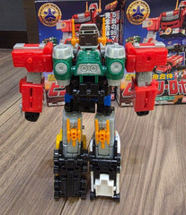Power Rangers Victory Robo Lightspeed Rescue Go Go Five Super Minipla assembled