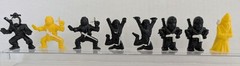 1980s Panosh Ninja Mites — Huge Lot of 72 Action Figures!