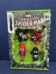 Fisher-Price MARVEL SpiderMan: Issue 1 & 2 Little People Collector Figure Set