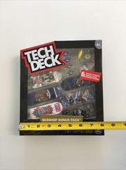 Tech Deck SK8SHOP Bonus 6 Pack SANTA CRUZ Skateboard 50 Years Fingerboards NEW