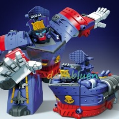 Tobot V GD Riptide Boat King Transforming Robot Vehicle Action Figure Toy 5.3″