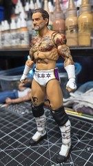 100% Custom Cm Punk Hand Designed Decals Wwe Aew Wrestlemania Gear