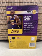 Super7 Basketball Superstars LeBron James Los Angeles Lakers Figure *Sealed*