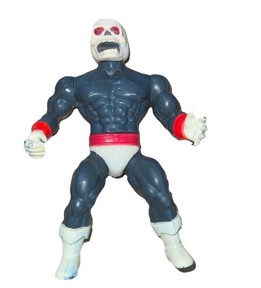 Vintage 1982 Remco SKULL MAN Warrior Beasts Action Figure Skullman