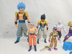 Dragon Ball Z Super Action Figures Lot Goku Frieza Jiren Gogeta Gohan Bandai