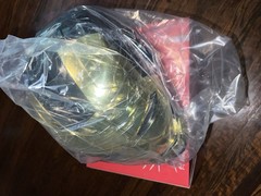 YONTYEQ Iron Man MK5 Helmet 1:1 Voice-controlled Wearable Prop Black/Gold