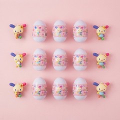 Sanrio Usahana Egg Capsule Random Keychain Blind Box Official Korea 1pc