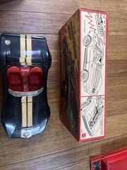 Mattel Big Jim LAZERVETTE Double Trouble Sports Car / Attack Machine w/ Box 70’s