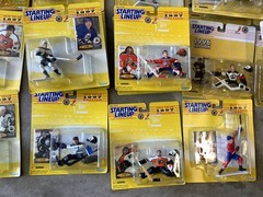 NHL HOCKEY STARTING LINEUPS YEARS RANGE FROM 1993-98 GRETZKY ROOK HUGE LOT OF 34