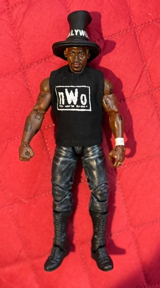 Wcw Nwo Dennis Rodman Mattel Elite Wrestling Custom Figure Toy Wwe Wwf