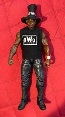 Wcw Nwo Dennis Rodman Mattel Elite Wrestling Custom Figure Toy Wwe Wwf