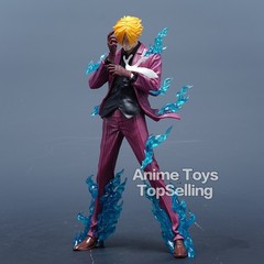 ONE PIECE Action Figure Sanji 25cm/9.84in PVC Statue Collection Model Toy Gift*