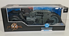 BATCYCLE (THE FLASH) MCFARLANE DC MULTIVERSE MOVIE 1:10 MOTORCYCLE BATMAN NEW