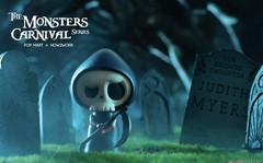 ✔️AUTHENTIC Pop Mart H2W Labubu The Monsters Carnival Series Figure [ Death ]