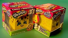 Shopkins 3 in 1 Radz Cubez Dispenser with Mini-Poster Candy Exp. 3/15/2020