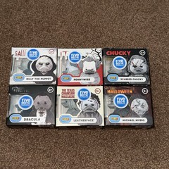 Five Below Exclusive Black & White Horror Mini Tubbz Bundle