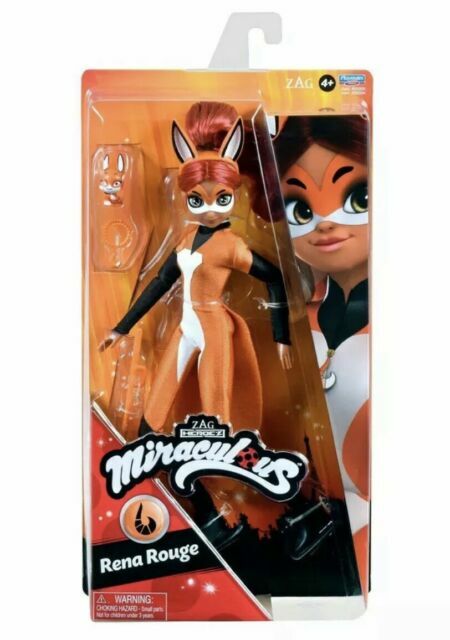 Miraculous Rena Rouge Doll 10.5″ Fox Superhero Action Figure Doll New in Box