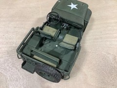 21st Century Toys Ultimate Soldier Green Plastic U.S.A Military Jeep 20321727