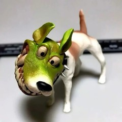 7cm (The Mask) Dog Figure Jim Carrey