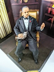 1/6 Hot Toys The Godfather Don Vito Corleone MMS91 – US Seller – Marlon Brando
