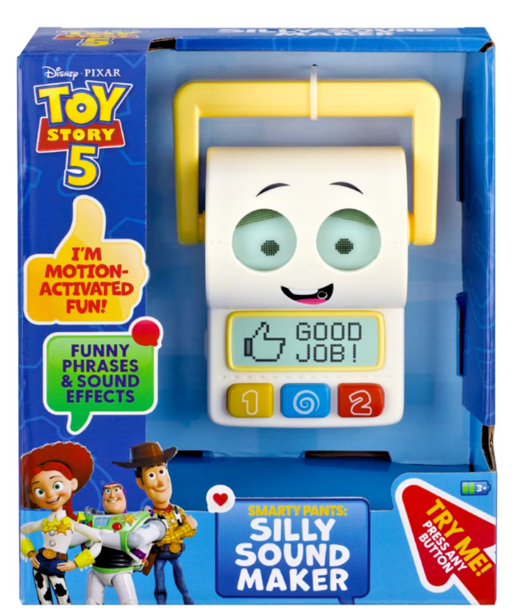 NEW! Disney Toy Story 5 SMARTY PANTS Silly Sound Maker 6″ Figure 2026 **READ**