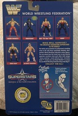 JAKKS WWF WWE SUPERSTARS SERIES 2 ULTIMATE WARRIOR MOC 1996