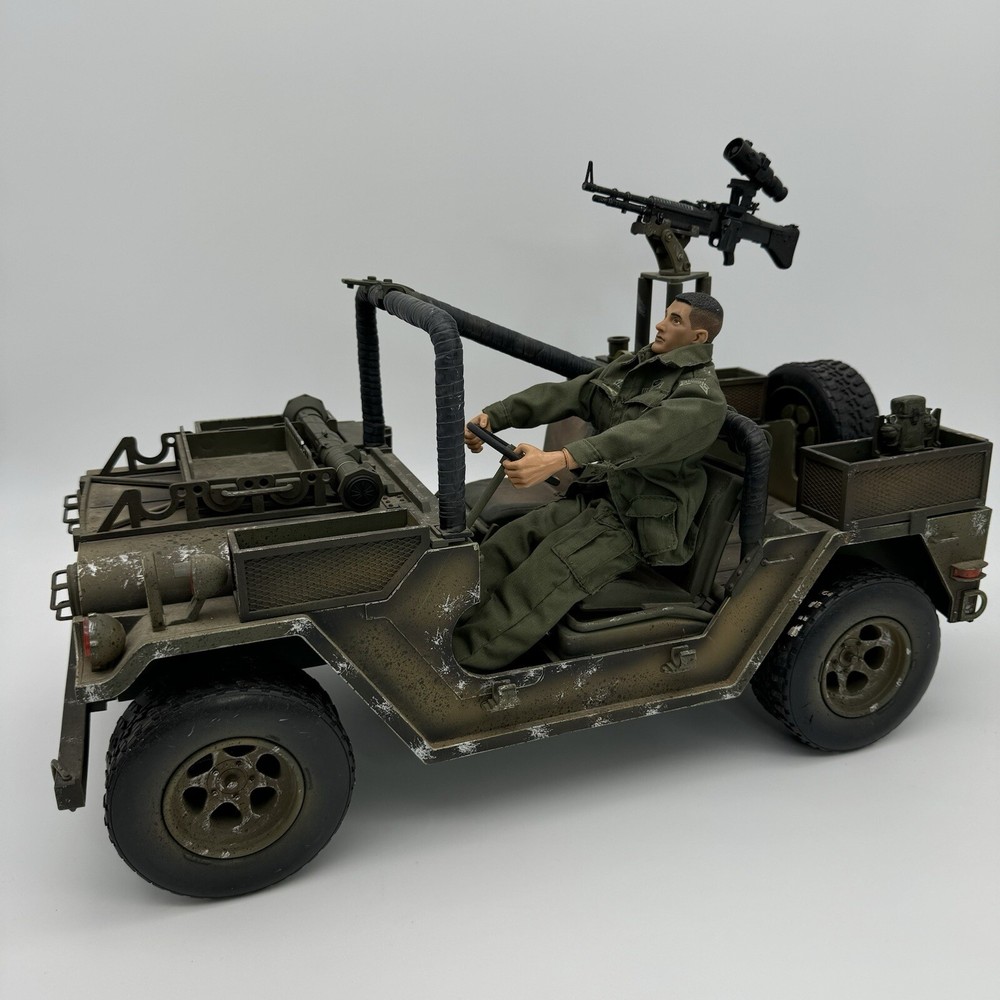 1/6 SCALE 21ST CENTURY TOYS 1999 NAVY SEAL M151-A2 SPECIAL OPS JEEP MUTT FIGURE
